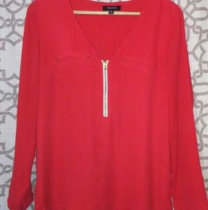 Nikato Orange Blouse